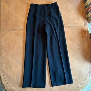 Ann Taylor Black Wide Leg Pants